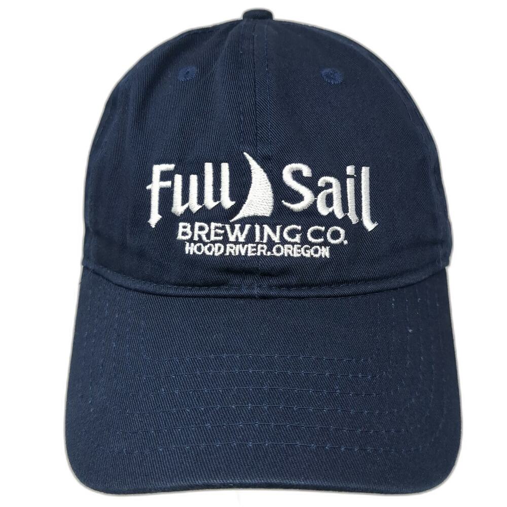 Brewery Branding Co Blue Baseball Cap One Size Full Sail Brewing Oregon Hat